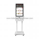 Restaurant Self Service LCD Capacitive Touch Screen Kiosk 1920x1080 for sale
