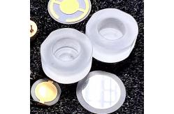 China Piezoelectric Quartz Endcap For Thickness Shear Mode Pressure Sensing supplier