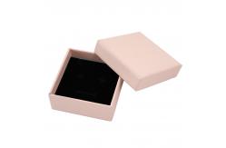China 250gram Ivory Board Magnetic Jewelry Boxes Earring Packaging With VAC Tray supplier