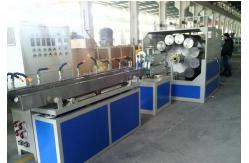 China Double Screw Pipe Extrusion Machine PVC Fiber Reinforced Soft Pipe Making Machine supplier