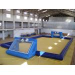commercial inflatable soccer field / soccer pitch for outdoor soccer games for sale