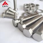 Standard Hex Titanium Bolts Nuts DIN933 DIN934 M8 M10 Gr2 Gr5 Acid Resistance for sale