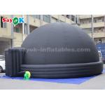 7 Meter Black Inflatable Planetarium Dome Tent for Kid's Education Science Display for sale