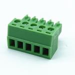 Pluggable PCB Wire Connector 300V 8A HQ15EDGK 3.5mm/3.81mm for sale