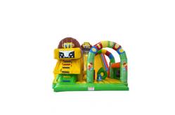 China Small Commercial Bouncy Castle With Slide Children Playground supplier