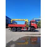 8 tons Dongfeng Crane Truck with Amplitude Expansion Rotation and Hoisting Mechanisms