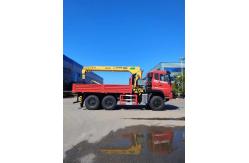 China 8 tons Dongfeng Crane Truck with Amplitude Expansion Rotation and Hoisting Mechanisms supplier