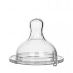 Washable Clear Wide Neck Silicone Anti Colic Teat for sale