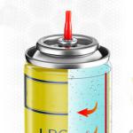 ODM OEM Gas Lighter Refill Valve With Plastic Butane Gas Stem For Gas Lighter Tin Cans for sale