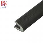V Shape Self Adhesive Foam Seal Strips Coffee Color For Metal Door for sale