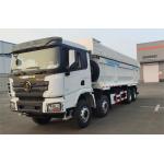 SHACMAN 8x4 440HP EuroV Heavy Dump Truck White 20 - 30 Tons Tipper Dump Truck for sale