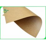 250gsm 300gsm Brown Kraft Paper For Fast Food Package Good Stiffness for sale