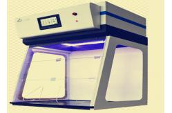 China Chemistry Lab Ductless Fume Hood Benchtop All Steel Material LCD Touch Screen Control supplier