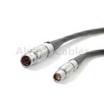 Red EPIC SCARLET Power Adapter Cable 1B 6pin Female to 2B 6pin Male for sale