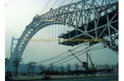 China Customized Single Lane Double Lane Steel Bridge Structure Cold Rolled supplier