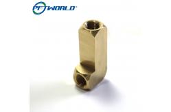 China Presicion 5 Axis CNC Milling Parts Metal Copper Brass CNC Machining Parts supplier