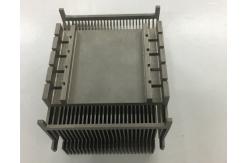 China Custom size Aluminum 6062 CNC Metal Stamping Grey Electric CPU Cooler supplier