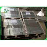 Recycled Grey Cardboard Sheets / Laminated Straw board For Hardcover Books
