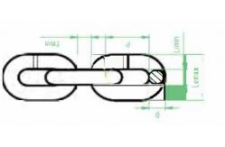 China EN 818-2 Grade 80 Alloy Steel Lifting Chain With Bow Shackle supplier