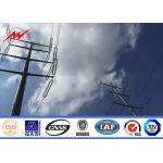 Iso 15m Outdoor Polygonal Steel Utility Pole Electrical Power Pole for sale