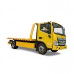 Foton Aumark Road Wrecker Truck 4x2 Flat Bed Recovery Truck Euro Ⅲ Standards for sale