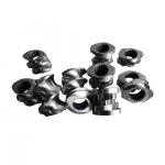 Double Screw Elements And Segmented Screw And Barrel For Extruder Abrasive Wear Resistance for sale