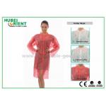 Unisex MP Tyvek Disposable Visitor Coats With Snaps for sale