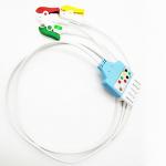 Electrode Disposable ECG Cables Compatible HP Clip For Surgical Supplies for sale