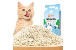 China 1.8mm 100% Eco Friendly Natural Tofu Cat Litter Flushable supplier