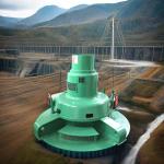 Customized Color Kaplan Hydro Turbine Generator Stainless Steel Runner Diameter 0.6-2m for sale