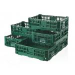 Card Clip Design Plastic Moving Crates Fruit Vegetable Storage Baskets