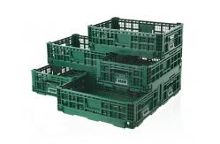 China Card Clip Design Plastic Moving Crates Fruit Vegetable Storage Baskets supplier