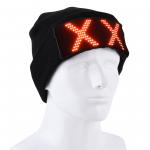 LED Display Hat Lighting Beanie Cap Bluetooth APP Programmable for sale