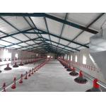 H Section Steel Commercial Chicken House Prefabricated Steel Structure for sale