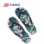 Printed Skid Proof Men Eva Foam Footbed Flip Flops for sale