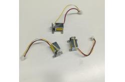 China DC 5V 4.1W Push Pull Electric Solenoid Bolt Lock With Test Switch supplier