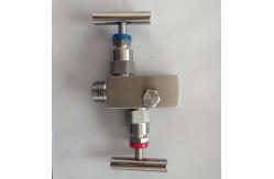 China 316SS Pressure Transmitter Manifold 6000 PSIG 2 Way supplier