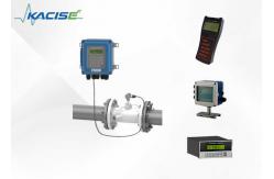 China Handheld Ultrasonic Liquid Flow Meter High Accuracy With Rechargeable Power Supply supplier