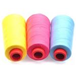 Colorful Knotless Polyester Sewing Thread 3000y 30S/2 for sale