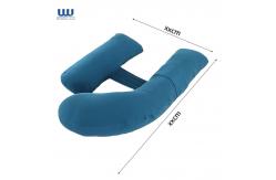 China Silky Soft Removable Cover H Shape Full Body Maternity Pillow Sleep Better supplier