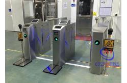 China 60cm Automatic China Factory QR Code Fingerprint Face Recognition Entrance Turnstiles Gates supplier