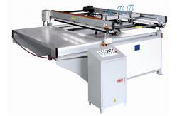 China Large Size Semi Automatic Printing Machine Four Post Lift Table Structure supplier