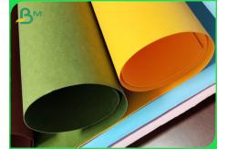 China Smooth Washed Craft Paper Fabric 0.8mm Thickness Wear - Resisting supplier