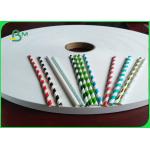 FDA Certificated Drinking Straw Base Paper 28gsm White Kraft Paper for sale