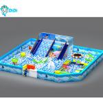 Marine Themed Indoor Kids Park Equipment Slide Soft Playground Eco Friendly for sale