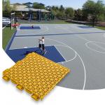 FIBA Odorless Indoor Athletic Flooring 3x3 Plastic Basketball Court for sale