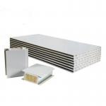 Wall Roof Glass Magnesium Board Rockwool Sandwich Panel 50-100mm for sale