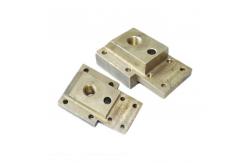 China Brushed Finish Machining Milled Hard Anodizing 40um Brass CNC Turned Parts supplier