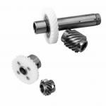 CNC Worm Cylindrical Gear Hardened For Auto-Trimming Lockstitch S/M for sale