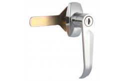 China Industrial Cabinet Door Swing Handle Lock with keys supplier